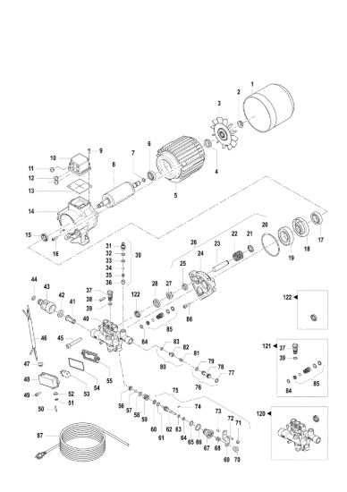 Picture of Motore IP 1750 S Idropulitrice