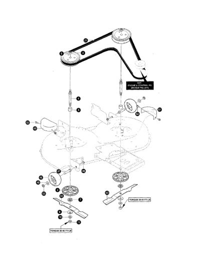Picture of Lame e cinghie FORMULA 15.5 Trattorino