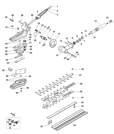 Picture of Tagliasiepi Applicazione (Tagliasiepi) DS 2400 D (Ø 24/24)