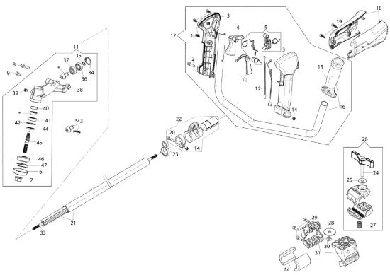 Picture of Trasmissione DS 2410 T Decespugliatore