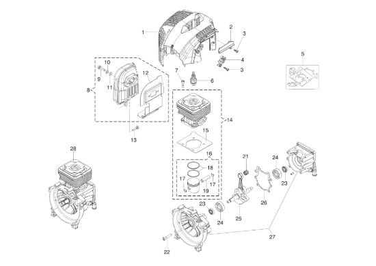 Picture of Motore DS 4000 S Decespugliatore