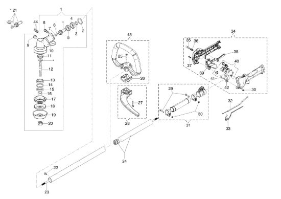 Picture of Trasmissione DS 4000 S Decespugliatore