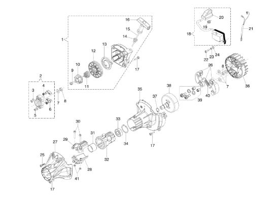 Picture of Avviamento e frizione DS 4000 T Decespugliatore