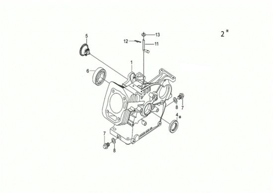 Picture of Basamento MZ 2098 RKS (K800 HC - EURO5) Motozappa