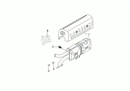 Picture of Marmitta MZ 2098 RKS (K800 HC - EURO5) Motozappa