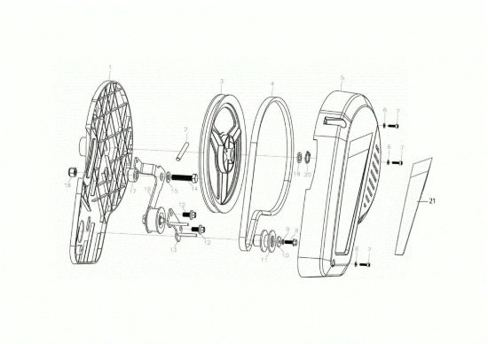 Picture of Cofano MZ 2055 K Motozappa