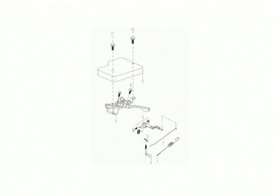 Picture of Leve di controllo MZ 2055 K Motozappa