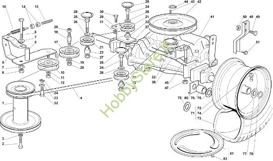Picture of Trasmissione OM 102C/15,5M Cat.2007 Trattorino