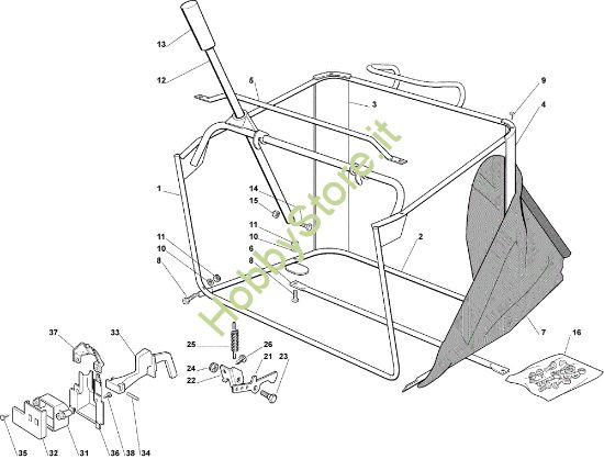 Picture of Sacco OM 102C/15,5M Cat.2007 Trattorino