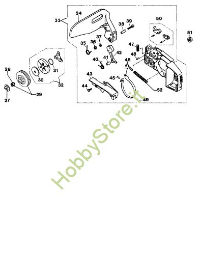 Picture of Frizione 931 Motosega