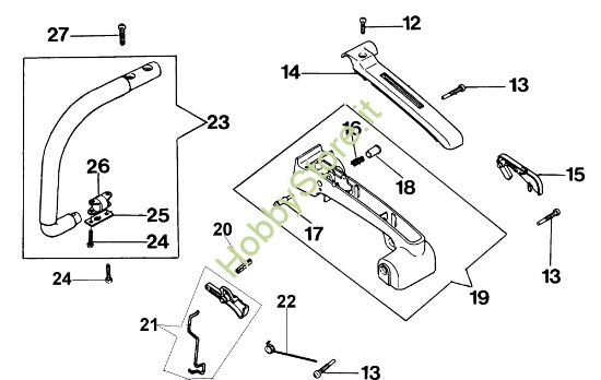 Picture of Impugnatura 931 Motosega