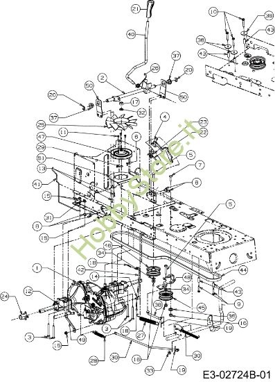 Picture of Cambio POLO 108/15,5 H Cat.2007 Trattorino