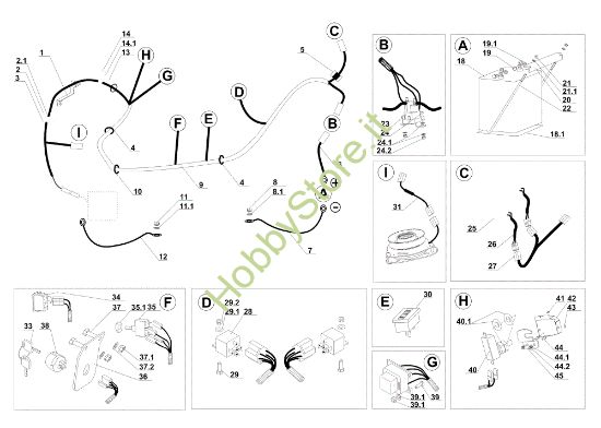 Picture of Parti elettriche APACHE 92 4x4 Cat.2007 Trattorino