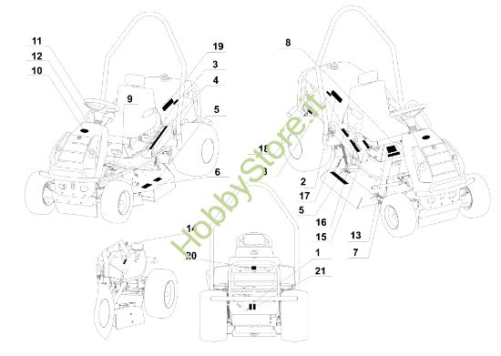 Picture of Etichette APACHE 92 4x4 Cat.2007 Trattorino