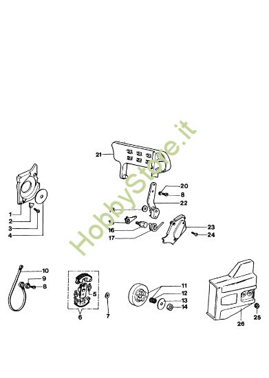 Picture of Gruppo frizione 935 X Motosega