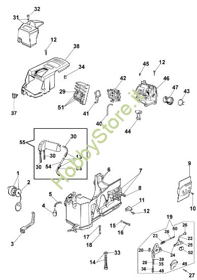 Picture of Basamento 946 Motosega
