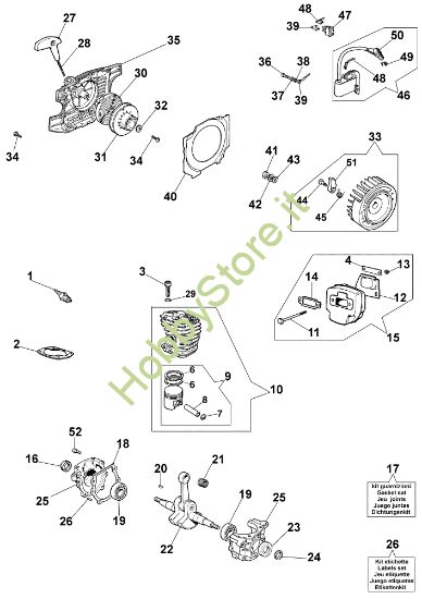 Picture of Motore 951 Motosega