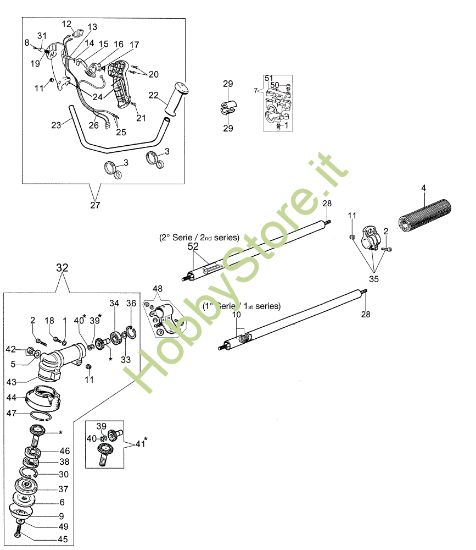 Picture of Trasmissione SPARTA 250 T (Euro2) Decespugliatore