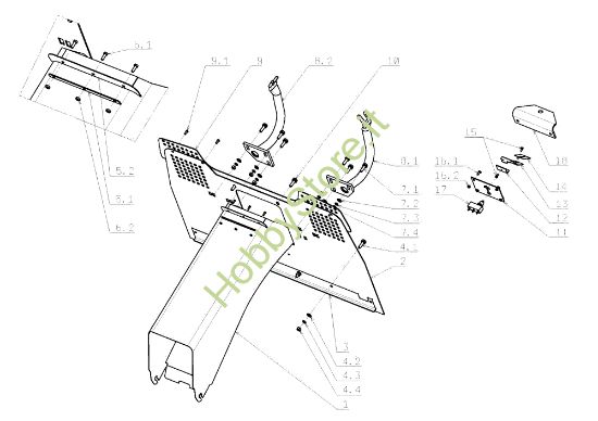 Picture of Raccoglierba OM 105J/16H Cat.2008 Trattorino