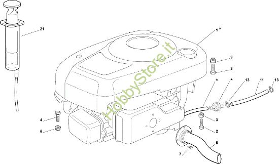 Picture of Motore OM 63C/6,5M Cat.2008 Trattorino