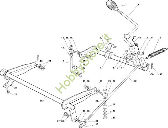 Picture of Sollevamento piatto di taglio OM 63C/6,5M Cat.2008 Trattorino