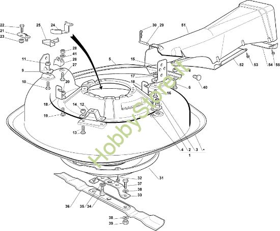Picture of Piatto di taglio (2) OM 63C/6,5M Cat.2008 Trattorino