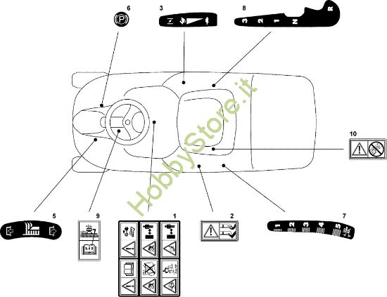 Picture of Etichette (1/2) OM 63C/6,5M Cat.2008 Trattorino