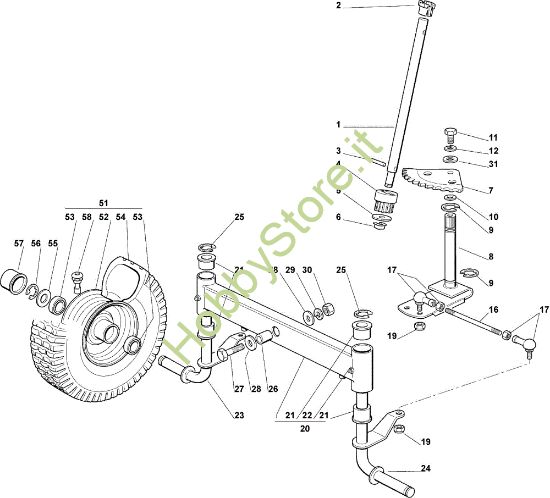 Picture of Sterzo OM 72C/12,5H Cat.2008 Trattorino
