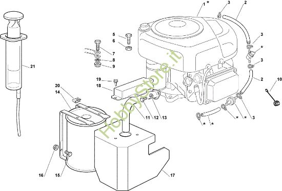 Picture of Motore OM 72C/12,5H Cat.2008 Trattorino