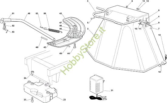 Picture of Accessori a richiesta OM 72C/12,5H Cat.2008 Trattorino