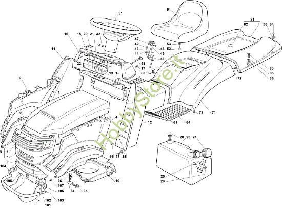 Picture of Carrozzeria OM 122C/22H Cat.2008 Trattorino
