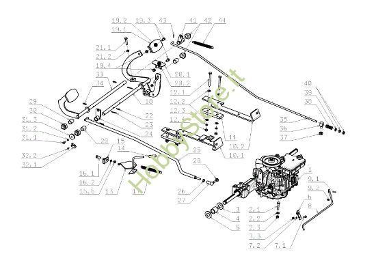 Picture of Trasmissione OM 105J/18H Cat.2008 Trattorino
