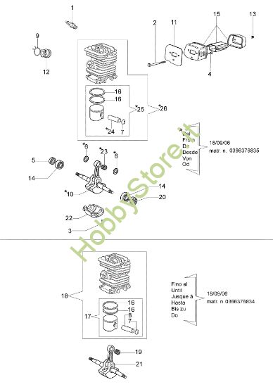 Picture of Motore 940 C Motosega