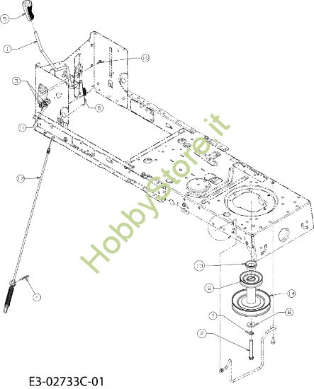 Picture of Leve POLO 108/17 H France Cat.2008 Trattorino (solo per il mercato francese)