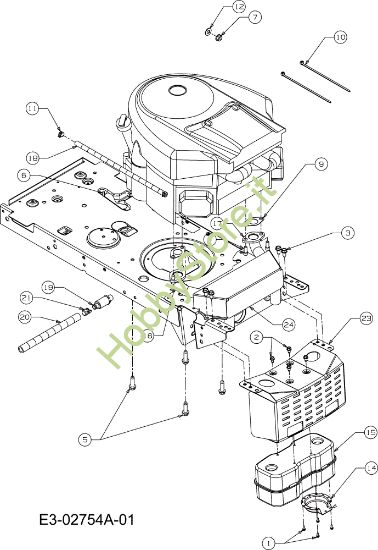 Picture of Motore POLO 108/20 H France Cat.2008 Trattorino