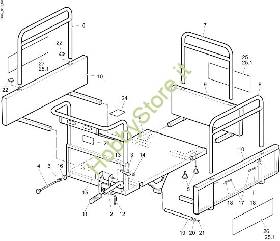 Picture of Sponda (Fissa) CR 450 (Fino/Until 2013) Transporter