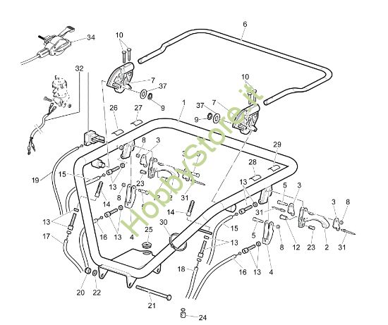 Picture of Comandi manubrio CR 560 H Transporter