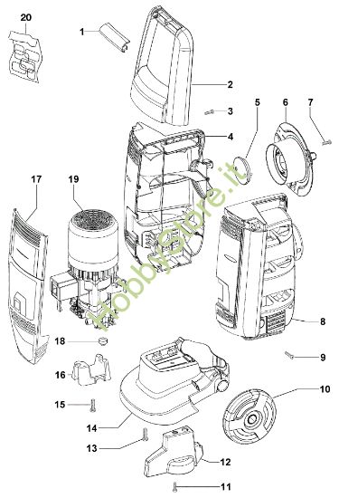 Picture of Carcassa PW 145 C Idropulitrice