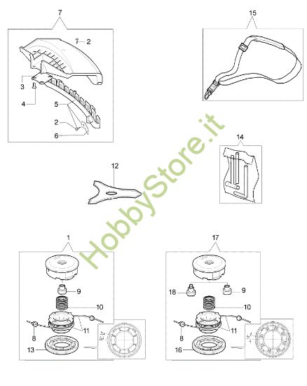 Picture of Accessori BC 380 S Decespugliatore
