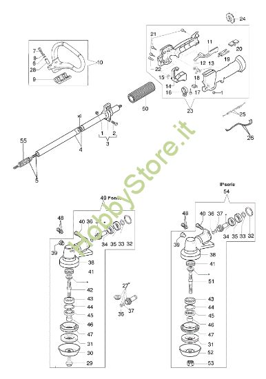 Picture of Trasmissione BC 420 S (Euro1 / Euro2) Decespugliatore