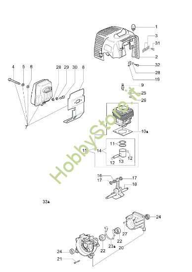 Picture of Motore SPARTA 370 S (Euro2) Decespugliatore