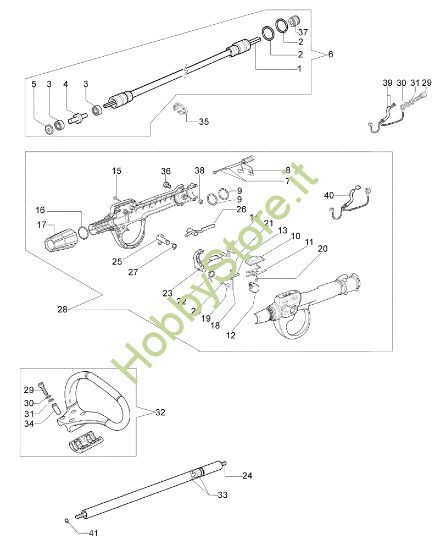 Picture of Trasmissione BCF 420 (Euro1 / Euro2) Decespugliatore