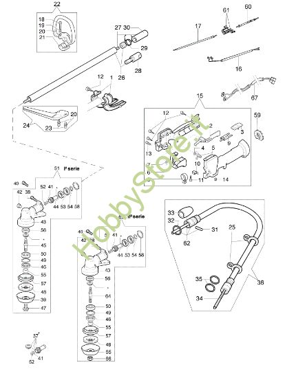 Picture of Trasmissione SPARTA 42 BP Decespugliatore