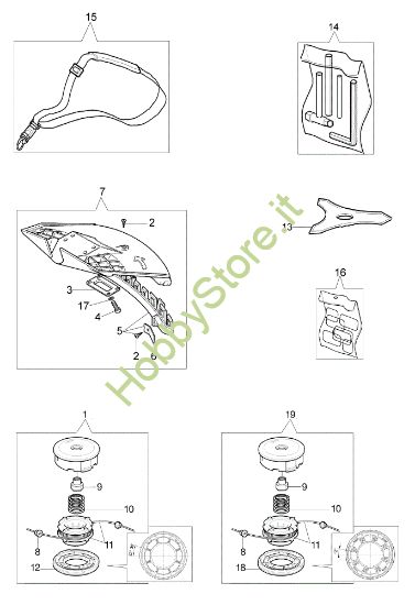 Picture of Accessori BC 280 S Decespugliatore