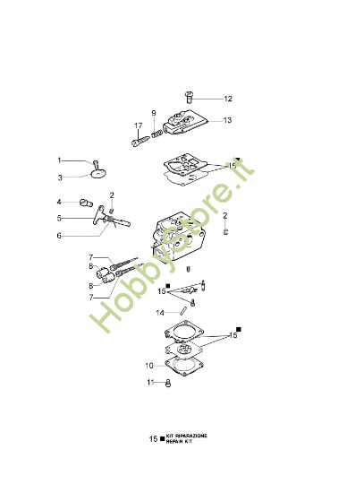 Picture of Carburatore BC 280 T Decespugliatore