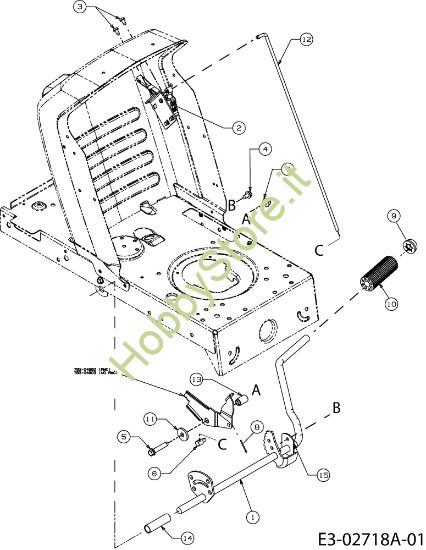 Picture of Pedali TORNADO 95/11.5 T Trattorino