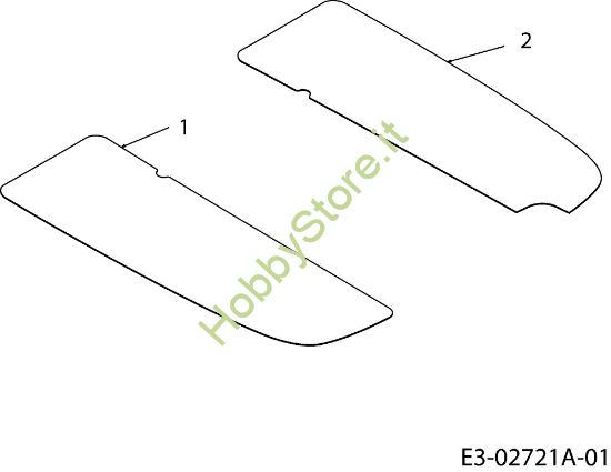 Picture of Pedane (1/2) TORNADO 95/11.5 T Trattorino