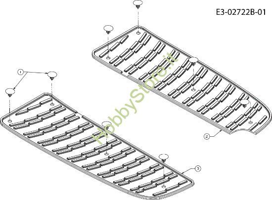 Picture of Pedane TORNADO 108/17,5 H Trattorino