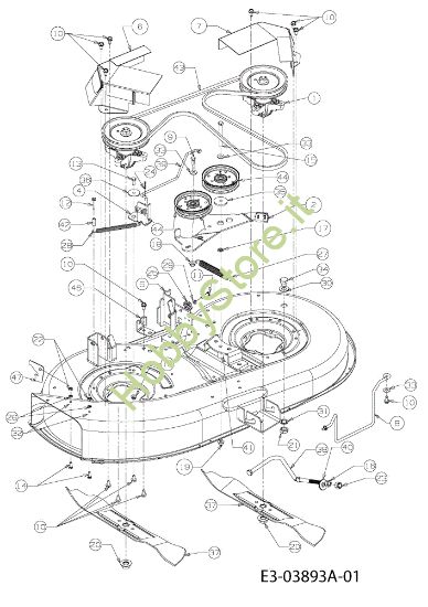 Picture of Piatto di taglio TORNADO 108/17,5 H Trattorino