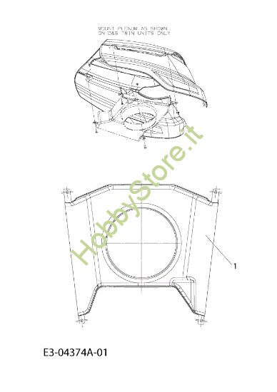Picture of Convogliatore aria TORNADO 108/20 H Trattorino